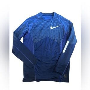 Nike Hyperwarm Fitted Shirt Geometric Training‎ Mens Large
